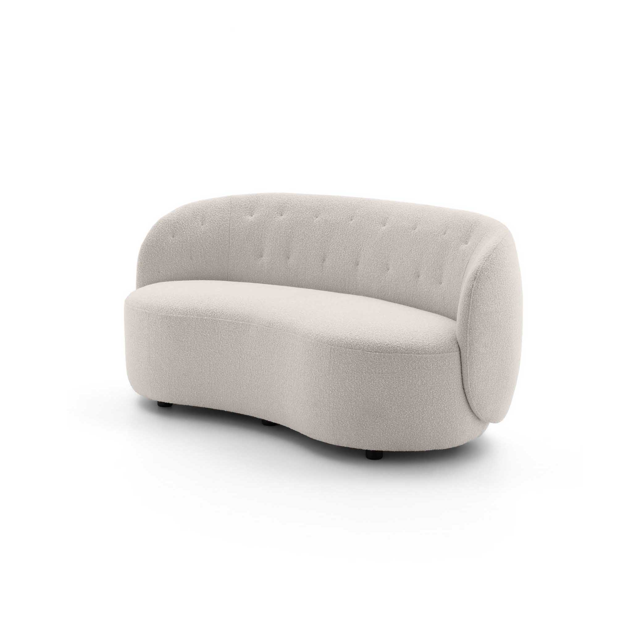 Divanetto Moby LeComfort Divanetto curvilieo Moby a due posti LeComfort
