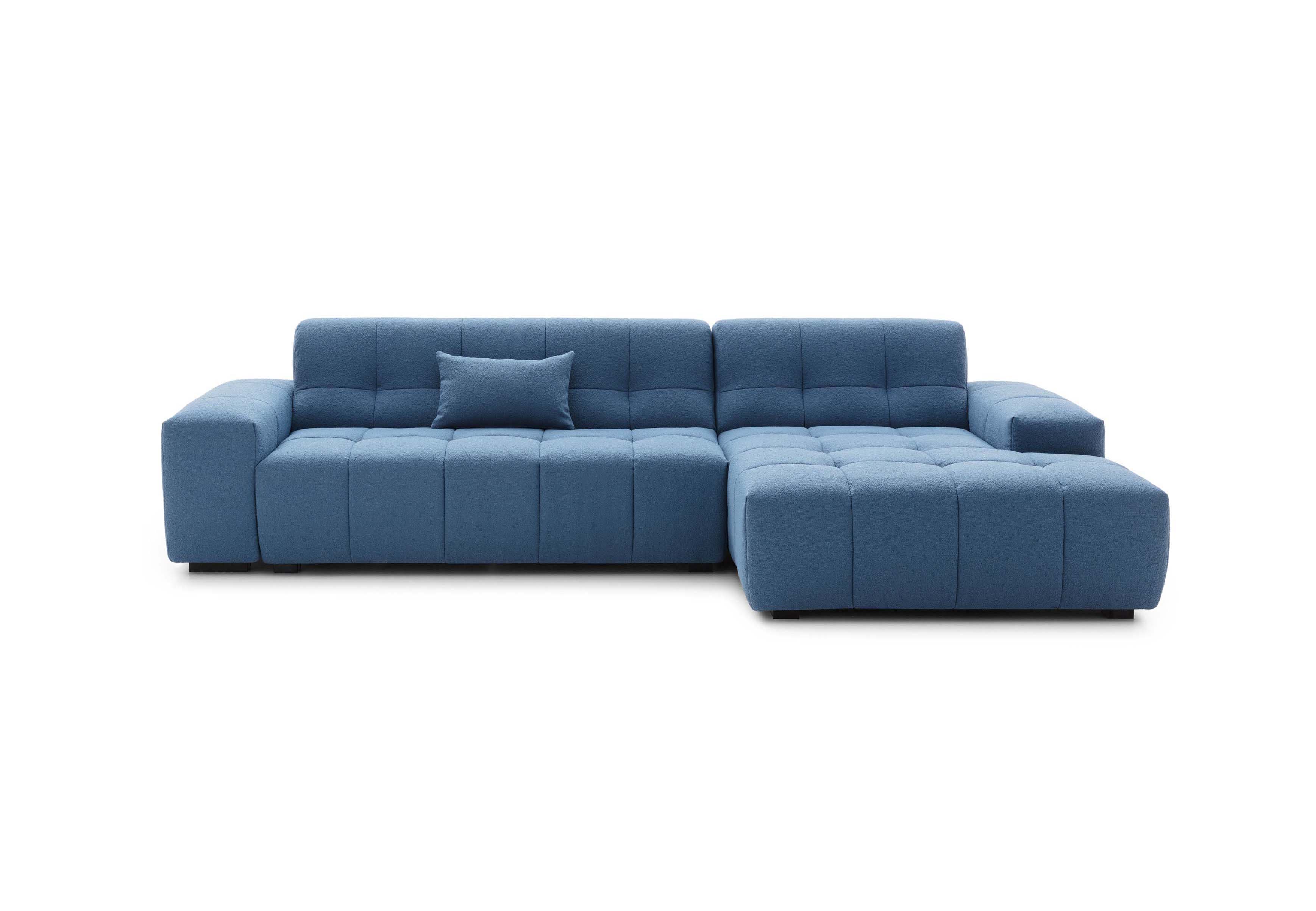 Divano Joplin in composizione angolare Divano Joplin LeComfort con braccioli regolabili e schienale traslabile