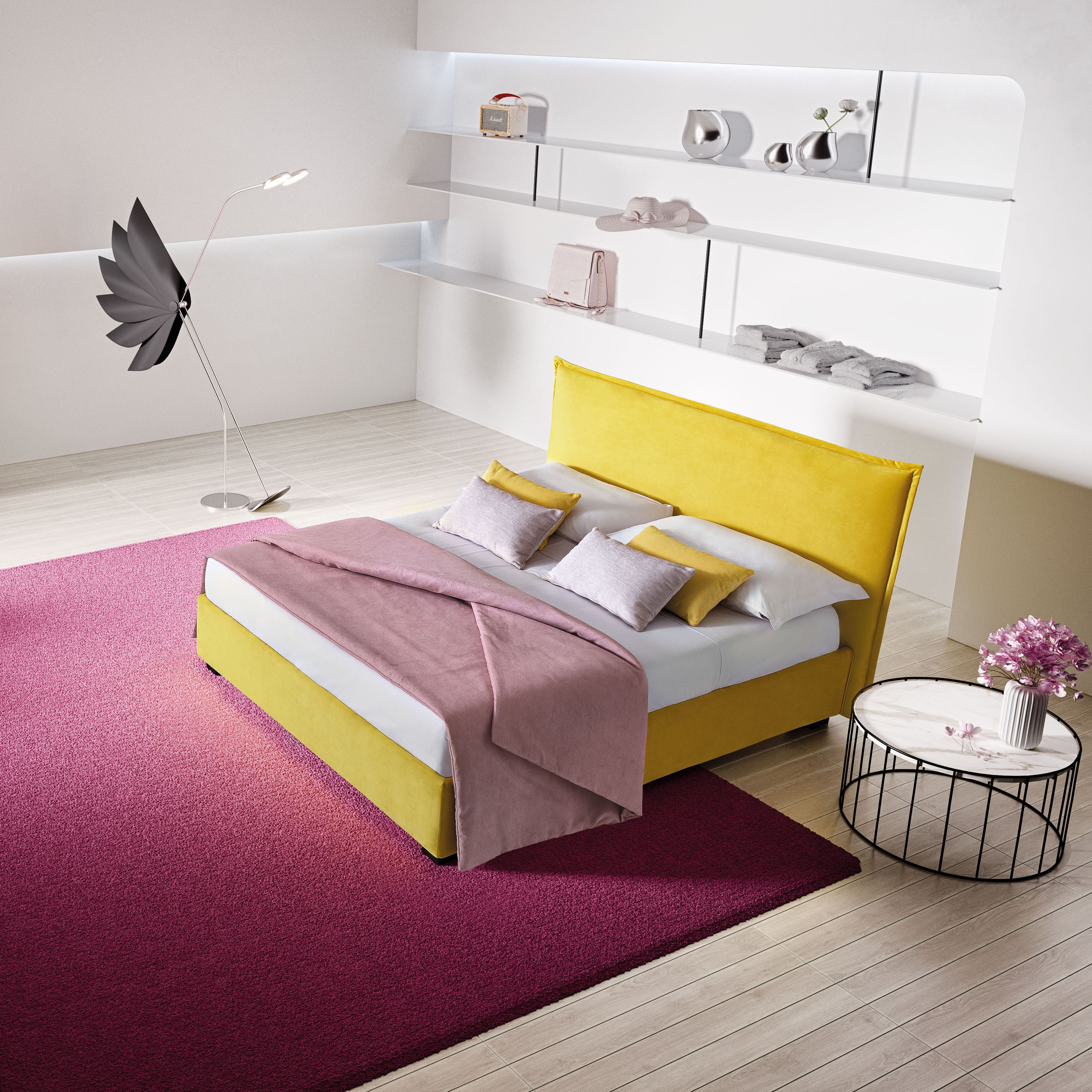 Letto matrimoniale salvaspazio Letto matrimoniale salvaspazio moderno