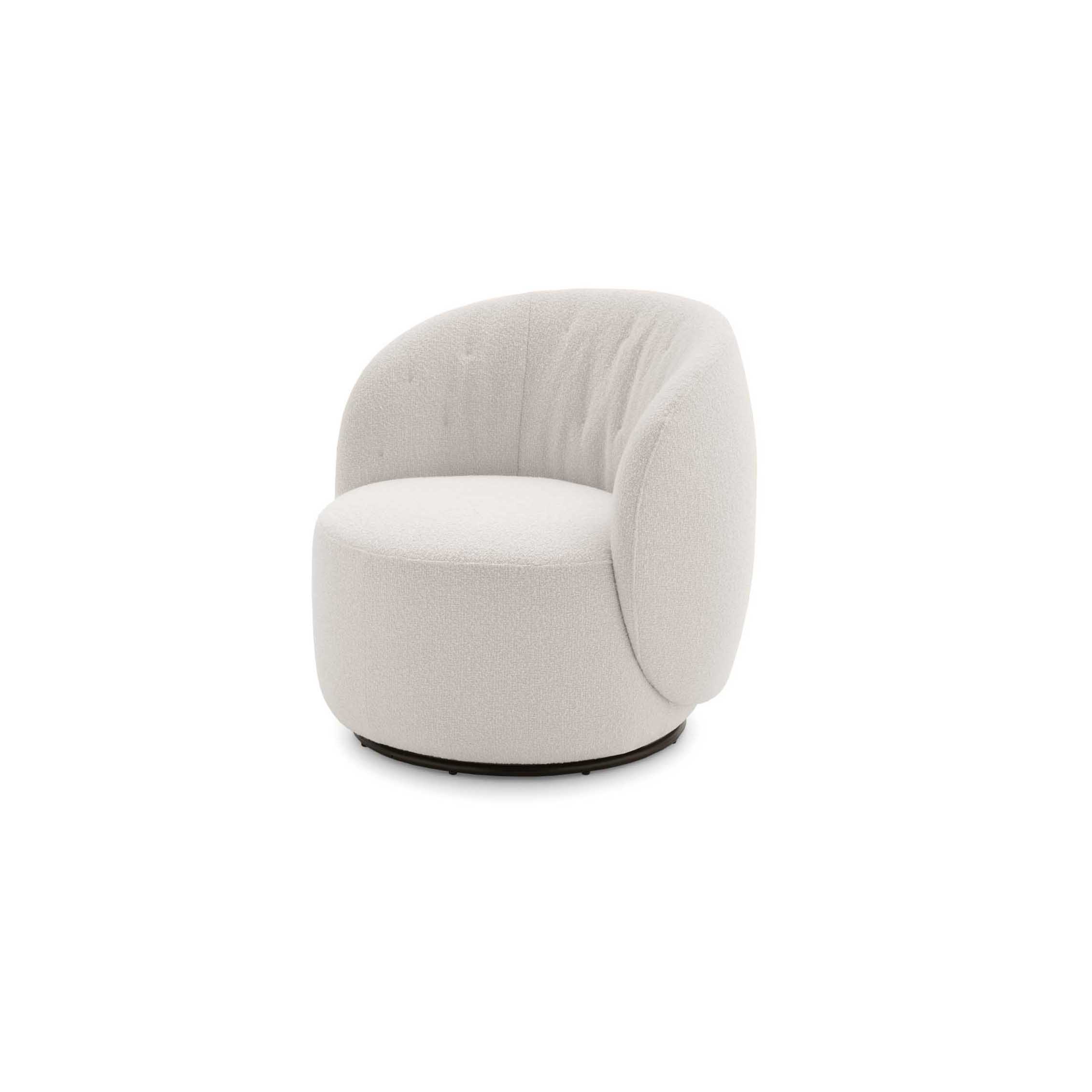 Poltroncina Moby Lecomfort monoscocca rotonda Poltroncina Moby Lecomfort monoscocca rotonda