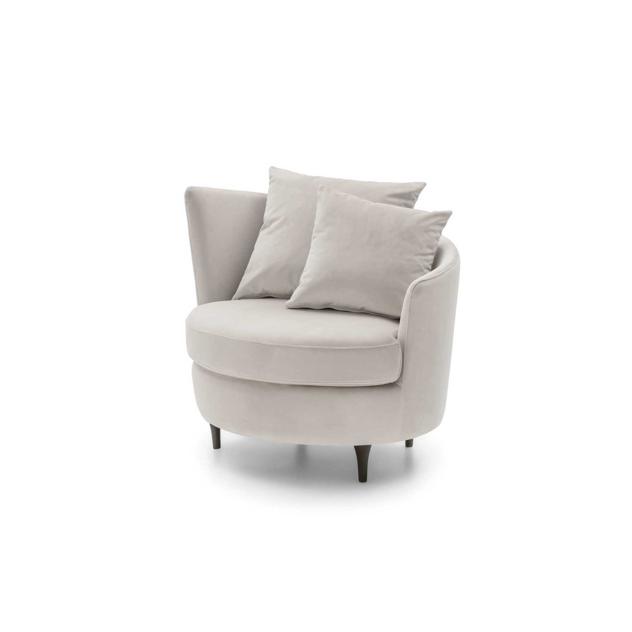 Poltroncina privè LeComfort Poltroncina Privè LeComfort bianca asimmetrica